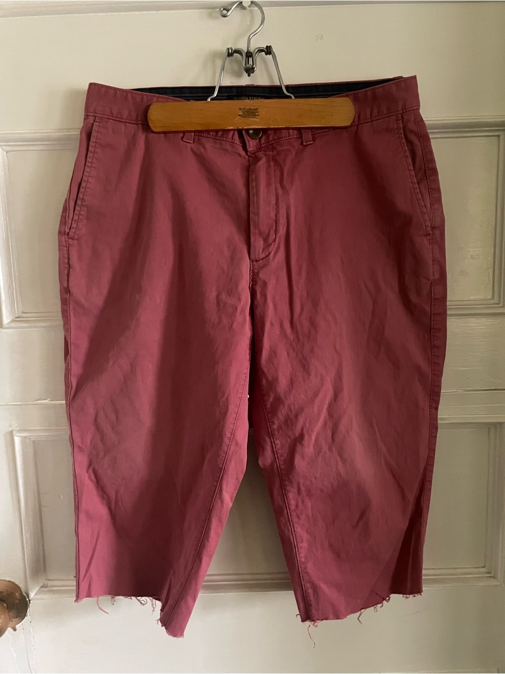 Banana Republic Coral Aiden Fit Chino Shorts - DIY